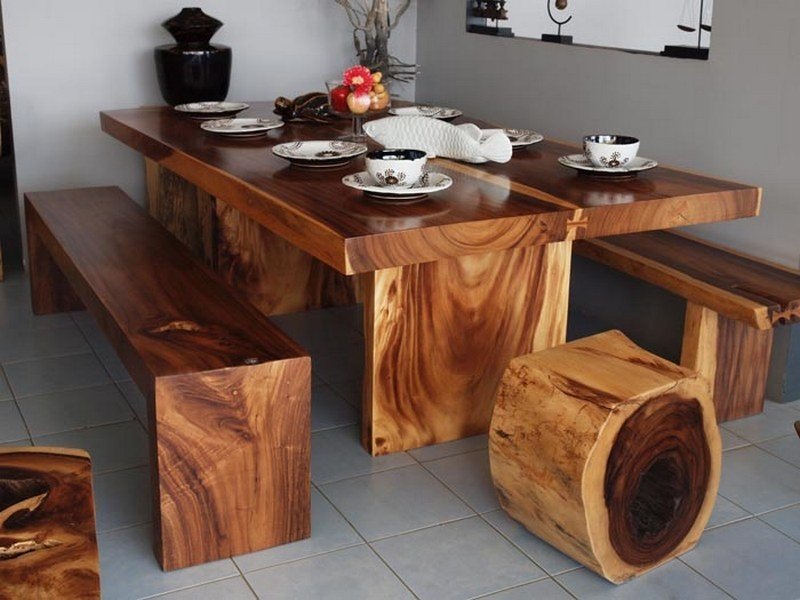 Стол из дерева для кухни своими руками: ⚒ Стол из дерева своими руками: поэтапное изготовление с чертежами
