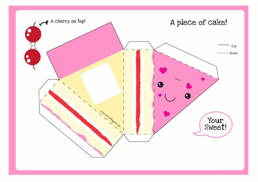 Как сделать кусочки торта из бумаги: Шаблон кусочка торта из бумаги.