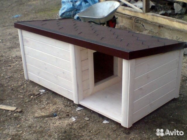 Изготовление будок для собак: Изготовление утепленных будок для собак из качественных лесоматериалов