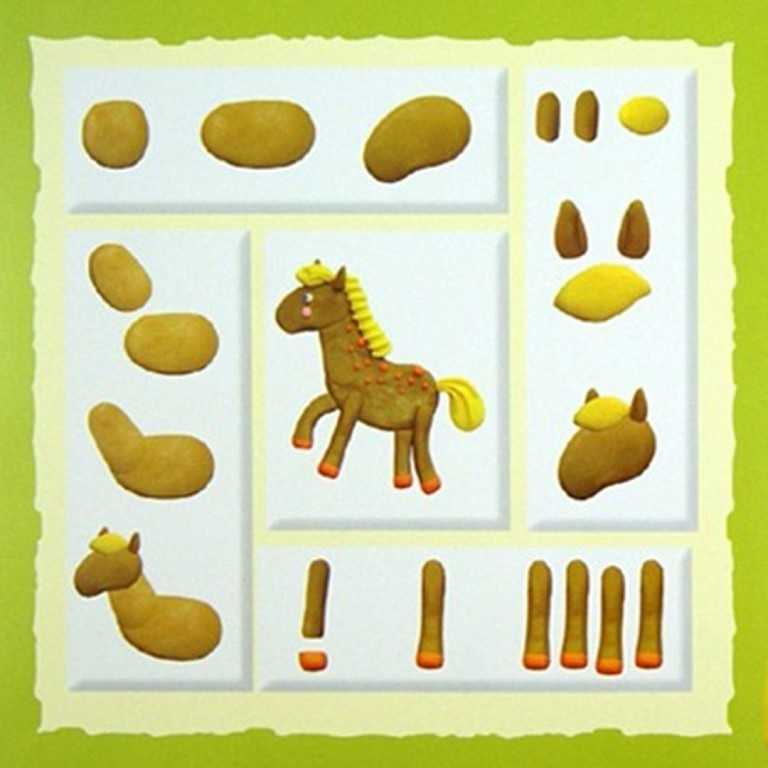 Учимся лепить для детей из пластилина: Лепка из пластилина для детей 4-6 лет. Пошаговые уроки.