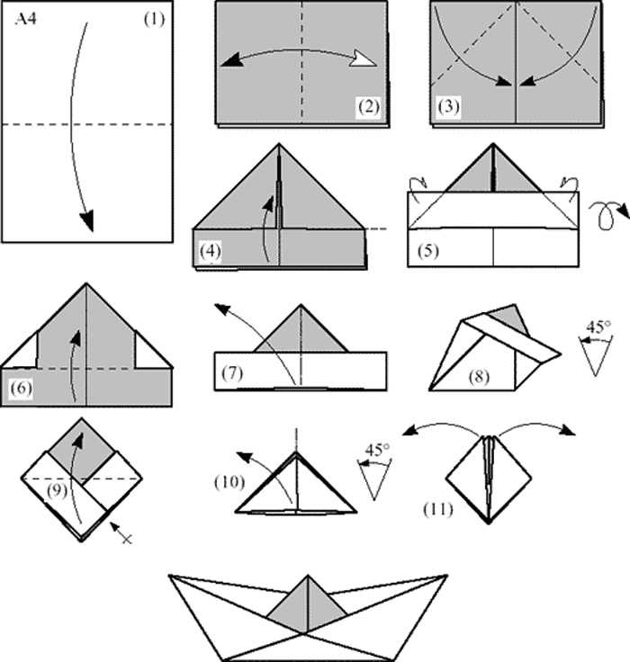 Поделки из бумаги из а4: Оригами и DIY поделки из бумаги А4