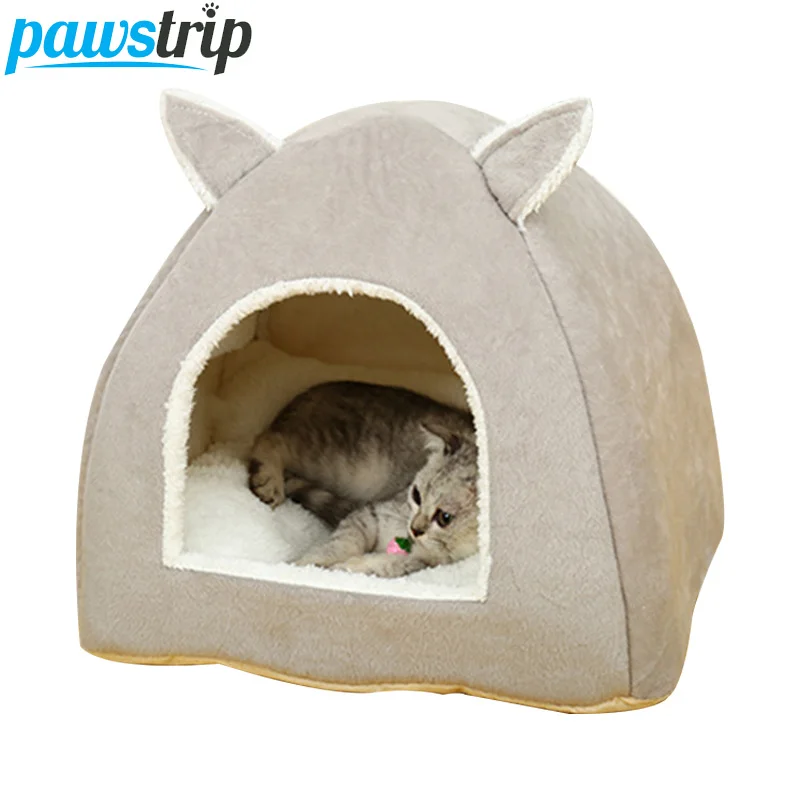Домик мягкий для кошки: Домики мягкие для кошек купить в Москве в интернет-магазине, цены на кошачьи домики