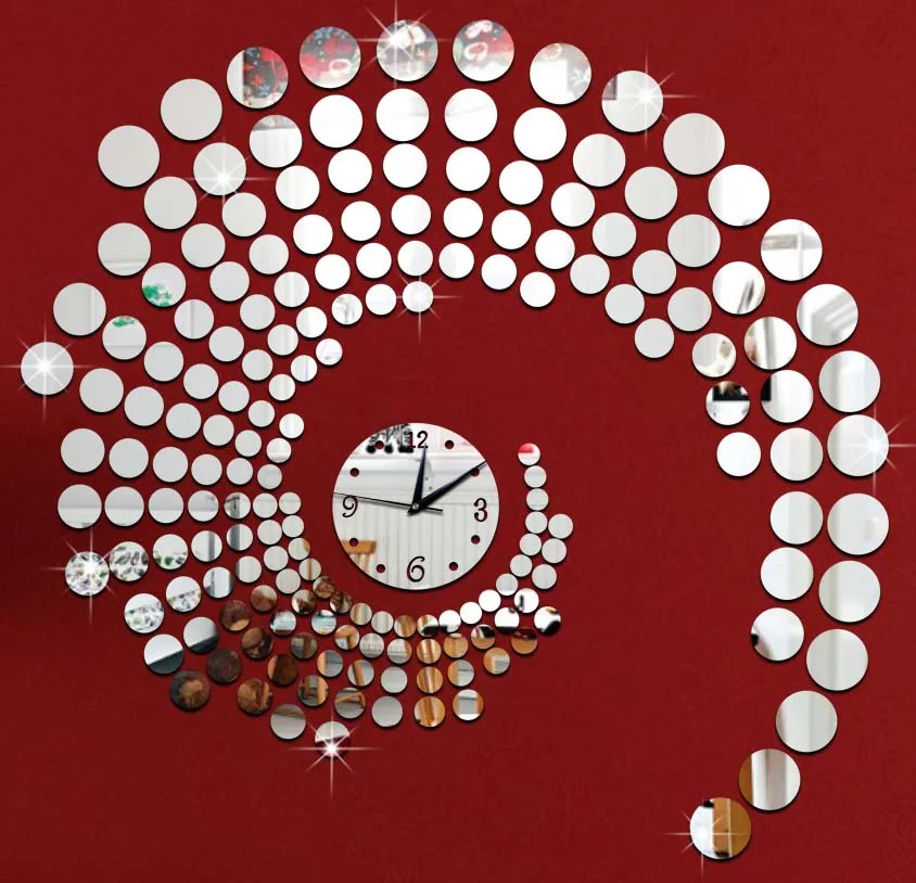 Часы своими руками из зеркала: Как из простого круглого зеркала сделать красивые стильные часы. Затраты минимальные и инструкция простая