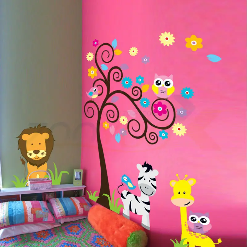 Декор стен в детской комнате: Оформление стен в детской, фото — дизайн стен в детской комнате