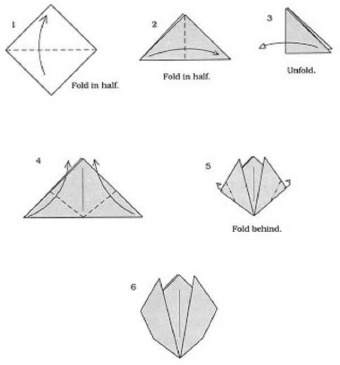 Тюльпан оригами пошаговая инструкция: Оригами-тюльпан из бумаги - Оригами из бумаги