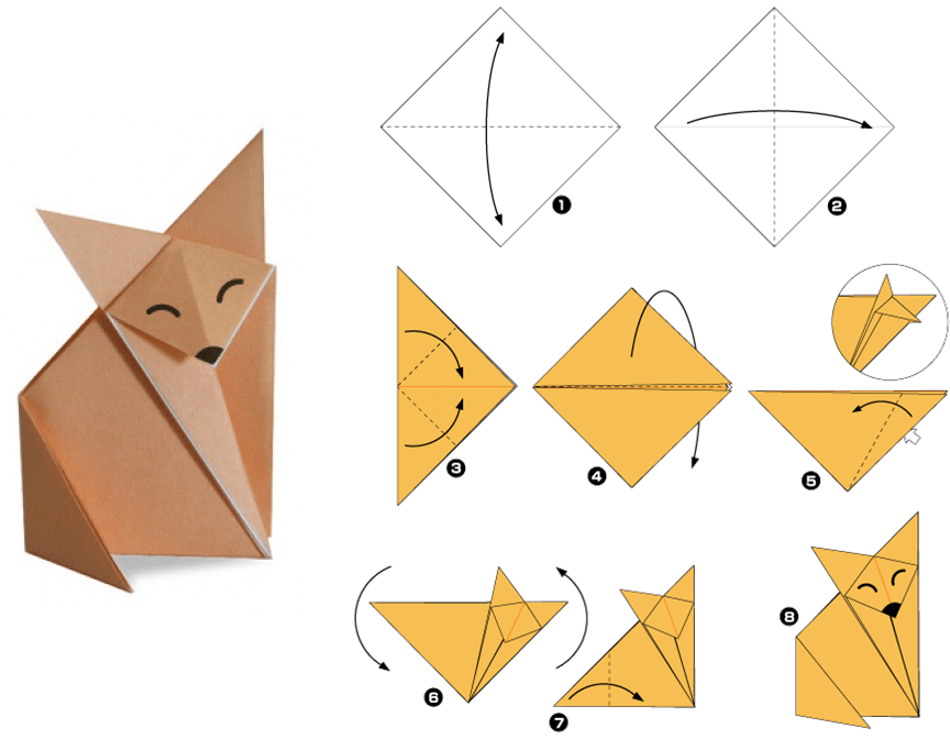 Бумажные оригами как сделать: Как сделать из бумаги оригами и другие поделки
