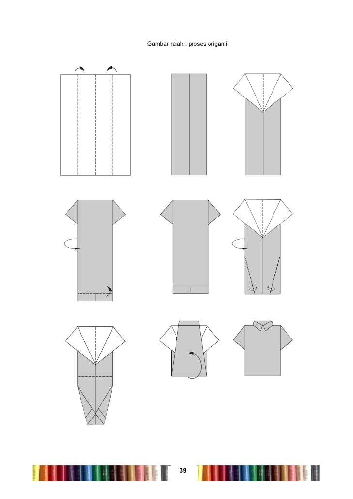 Как сделать из бумаги рубашку: Оригами рубашка с галстуком из бумаги: схема поделки для детей