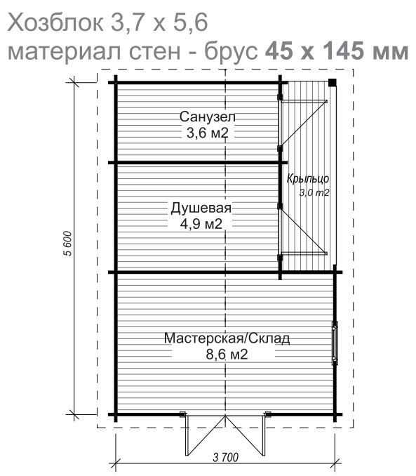 Чертежи сарая для дачи с размерами: Односкатный сарай для дачи своими руками: чертежи и пошаговая инструкция