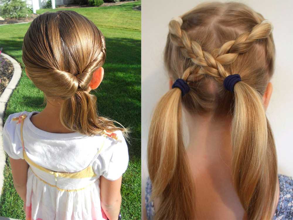 Школьные прически на средние волосы: Прически в школу для девочек [красивые и легкие] 🤞 — на средние и длинные волосы