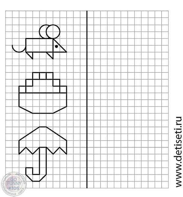 Рисунки по клеточкам для детей легкие: Рисунки по клеточкам детям (26 фото) » Рисунки для срисовки и не только
