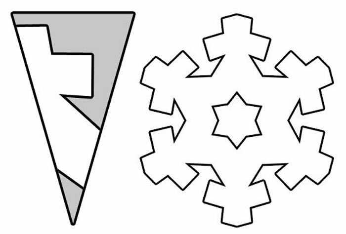 Снежинки новогодние из бумаги: Как сделать новогоднюю снежинку легко и просто из бумаги А4. Новогодние поделки - YouTube