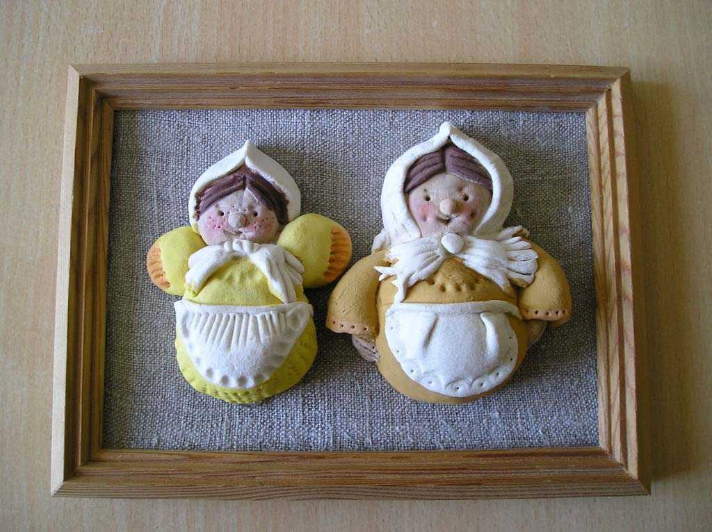 Поделки из теста соленого фото для детей: Поделки из соленого теста для детей 5-6 лет: фото