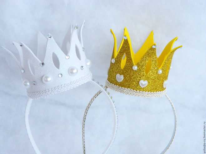 Как сделать принцессы корону своими руками: Как сделать корону принцессы: Новогоднее украшение своими руками
