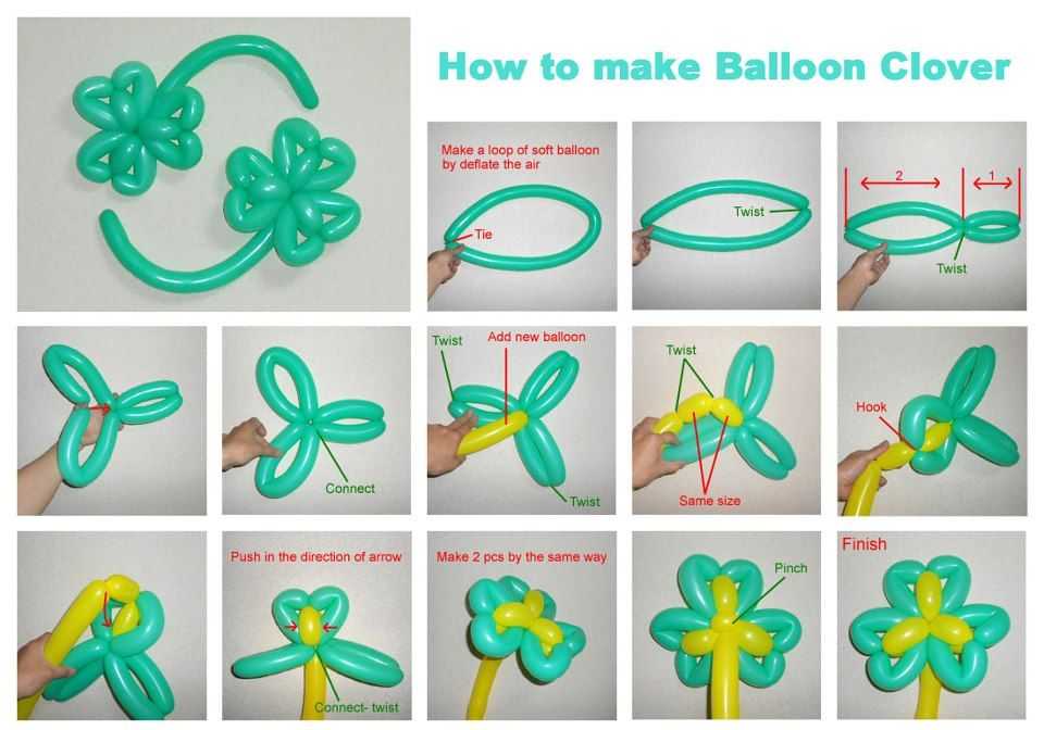 Как сделать из надувных шариков цветок: Цветы из шаров своими руками
