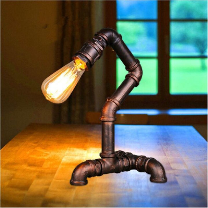 Светильник из труб своими руками: алгоритм изготовления в домашних условиях