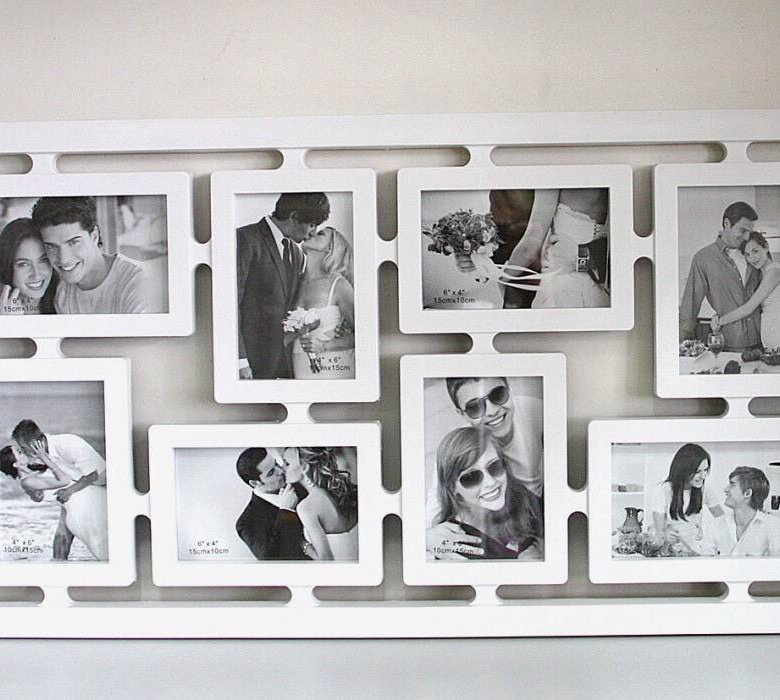 Фоторамки на стену на несколько фотографий своими руками: 40 Потрясающих фоторамок, которые можно сделать самостоятельно