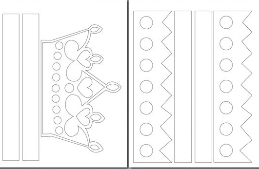 Корона для королевы своими руками из бумаги трафарет: как сделать своими руками изысканный аксессуар для ребенка. Королевская корона из кружева