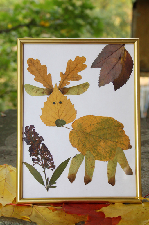 Поделка осень простая: Простая Осенняя поделка из листьев. DIY Часыза 5 мнут.