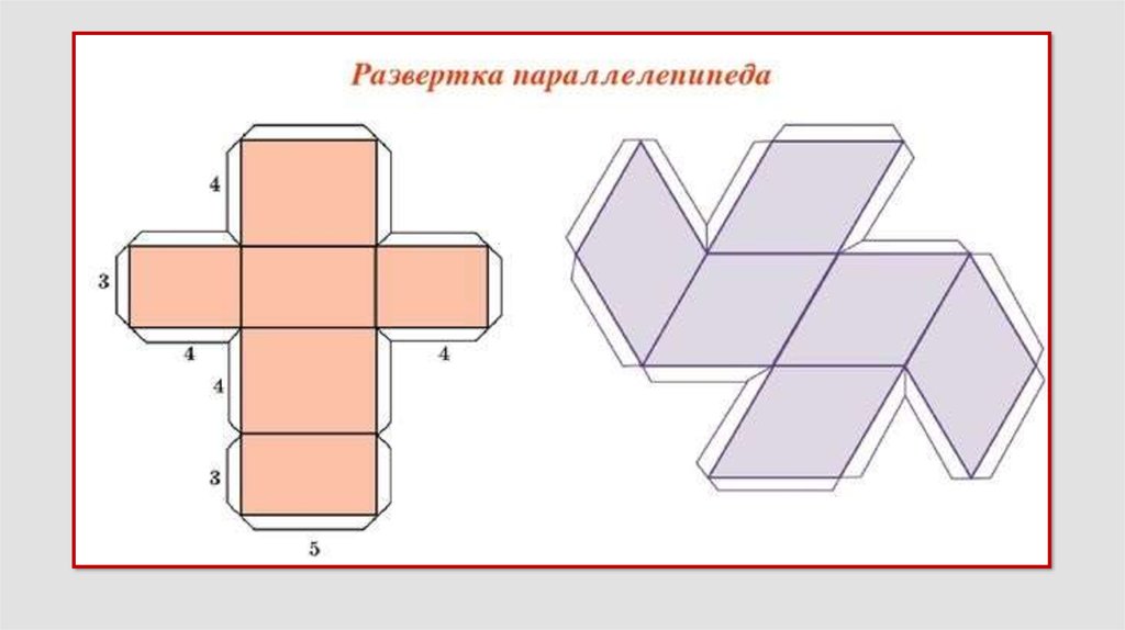 Геометрические фигуры в развернутом в: 🛠 Развёртки геометрических фигур 👈