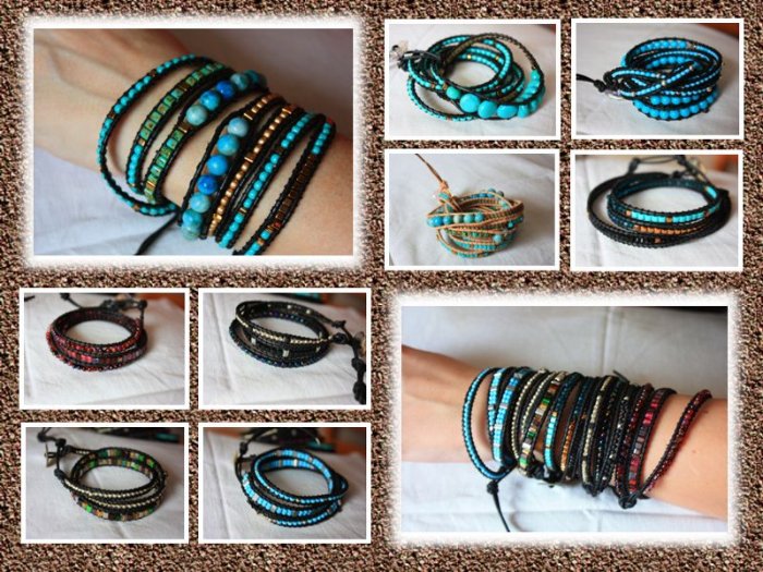 Изготовление браслетов своими руками из кожи: 11 идей с мастер-классами — BurdaStyle.ru