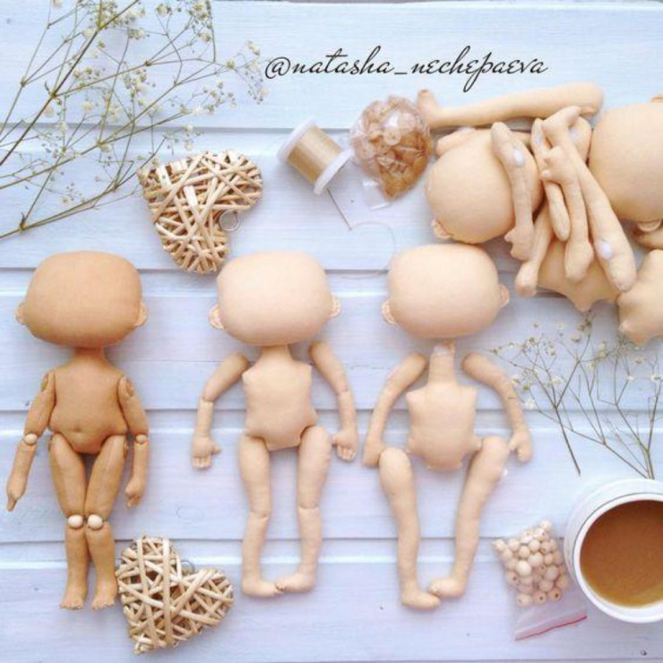 Куклы текстильные шарнирные: Блог о текстильных шарнирных куклах ручной работы: Выкройка текстильной шарнирной куклы