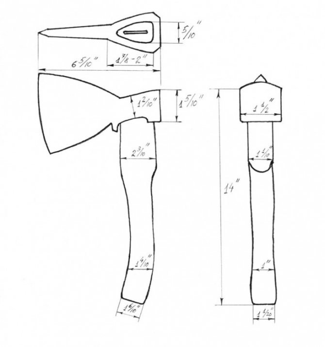 Как правильно сделать топорище: как правильно сделать рукоятку для топора по чертежам? Какие бывают формы? Как обрабатывать изделие?