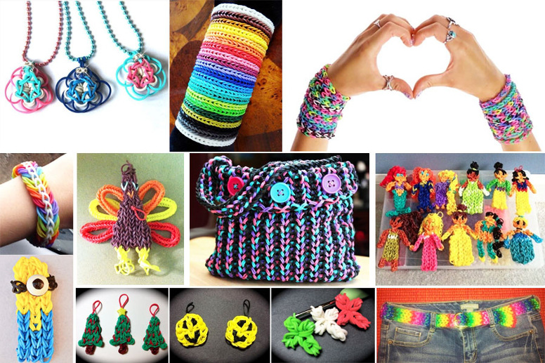 Плетем из резиночек: Плетение из резиночек. Наборы для рукоделия. Детское творчество. Игры и игрушки