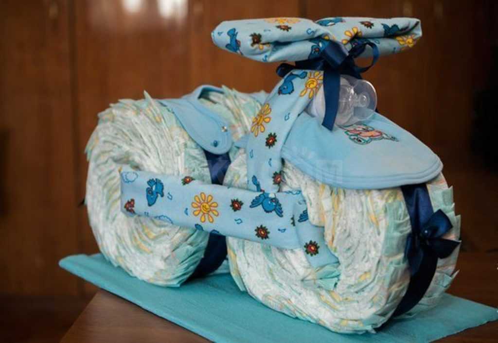 Подарок новорожденному мальчику из памперсов своими руками: Как сделать подарок из памперсов для новорожденного своими руками. Идеи