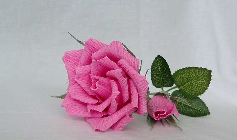 Бутон розы из конфет и гофрированной бумаги мастер класс: Бутон розы из конфет ☆ Бутоны роз из гофрированной бумаги ☆ мастер-класс