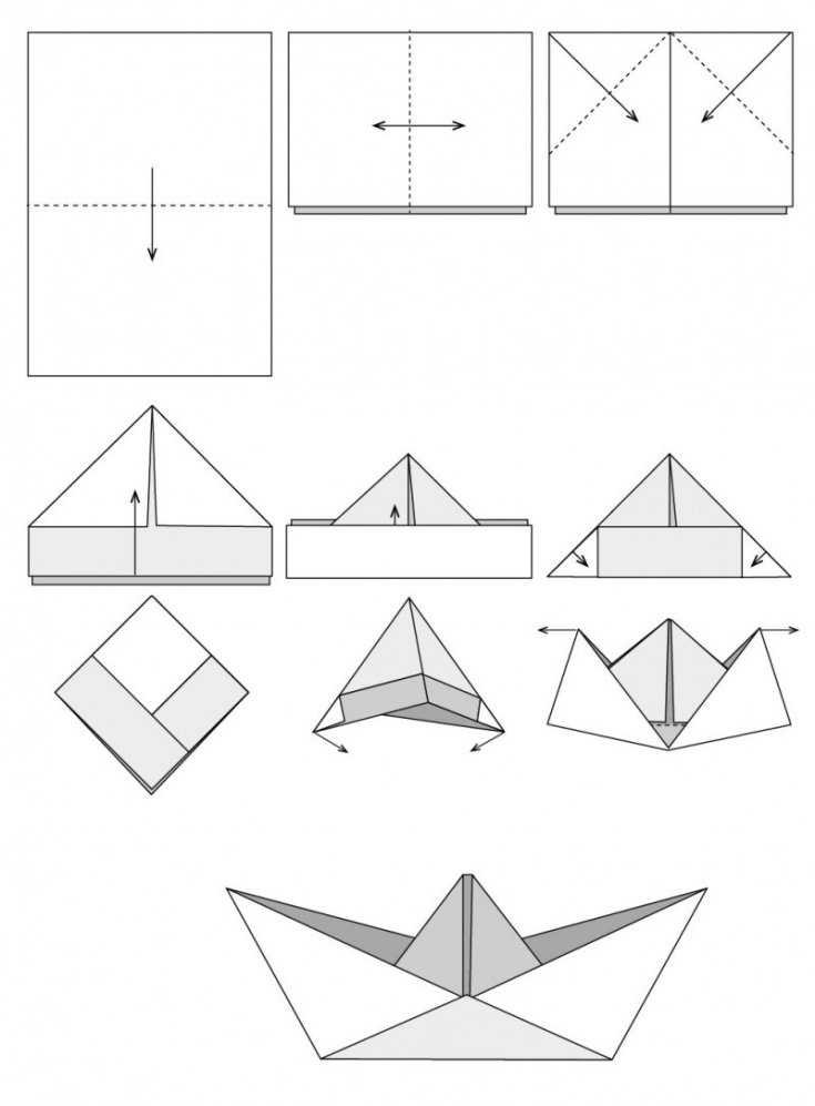 Поделки из бумаги из а4: Оригами и DIY поделки из бумаги А4