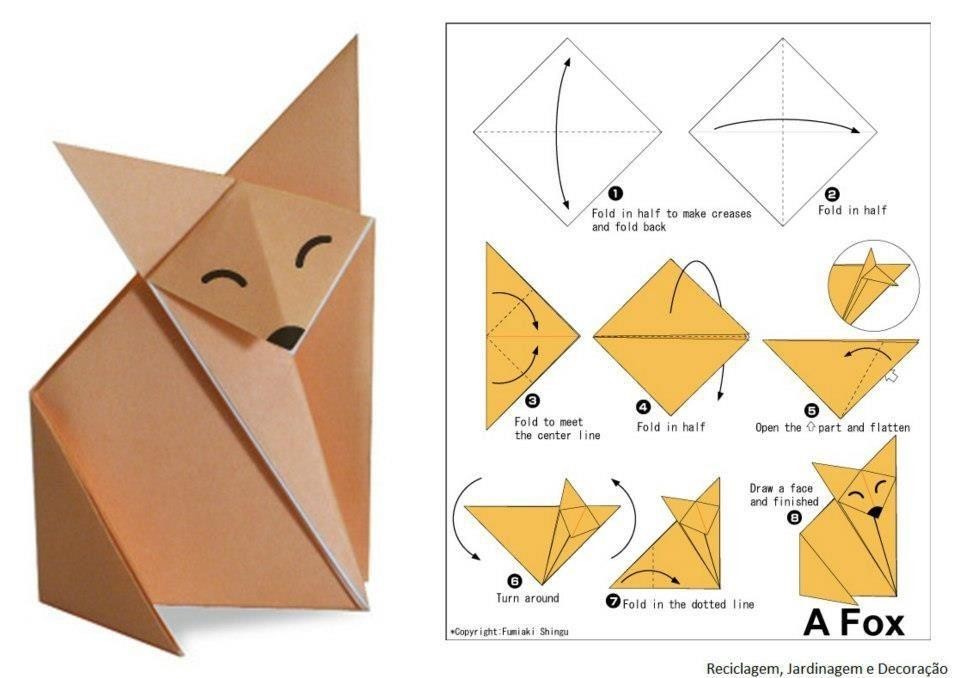 Оригами фигурки из бумаги: фигурки из бумаги своими руками