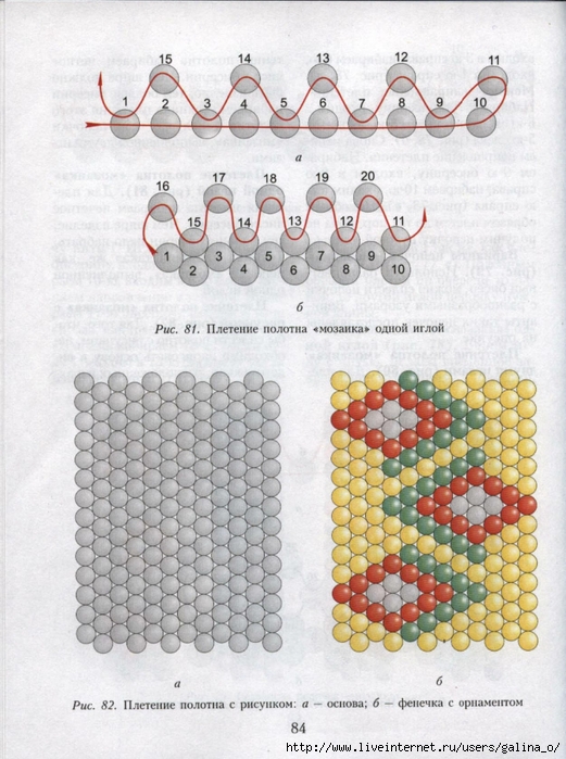 Техники из бисера плетения: Основные техники плетения — Журнал HandmadeMart