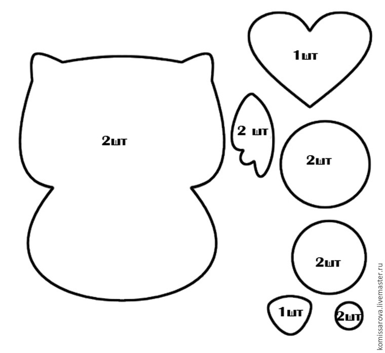 Схемы поделки из фетра: Поделки из фетра своими руками: схемы и шаблоны