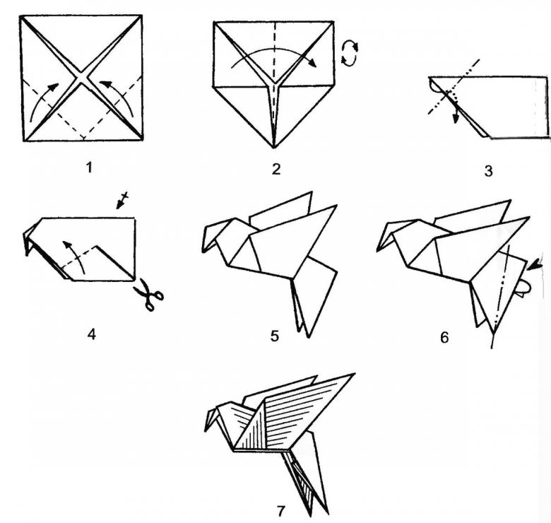 Как делать оригами: Как сделать из бумаги оригами и другие поделки