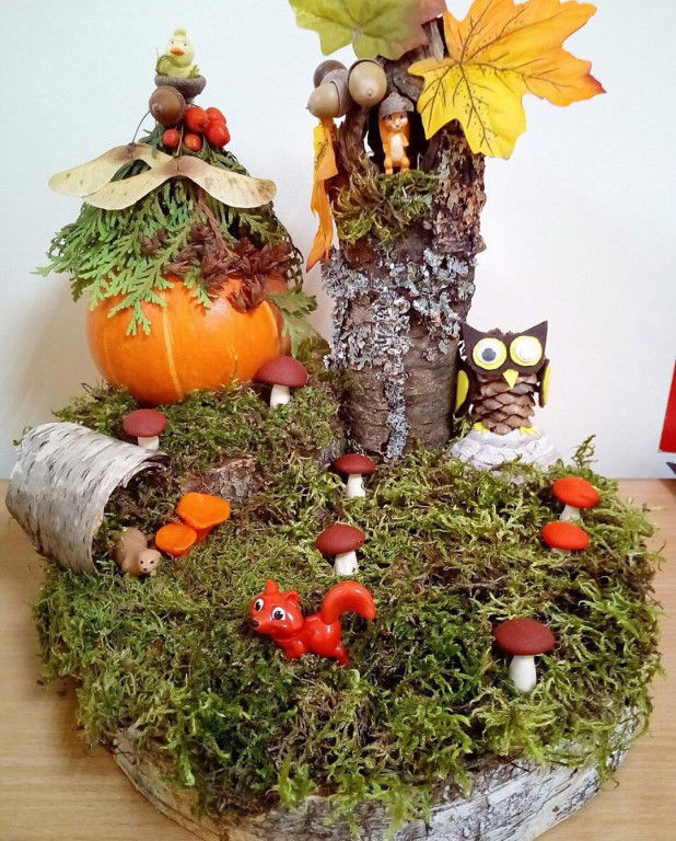 Поделки осень сад: Красивые поделки на тему Осень в детский сад и школу.