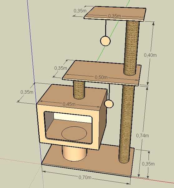 Как сделать для кошки домик с когтеточкой: Когтеточка для кошек своими руками. Когтеточка домик, когтеточка с лежанкой
