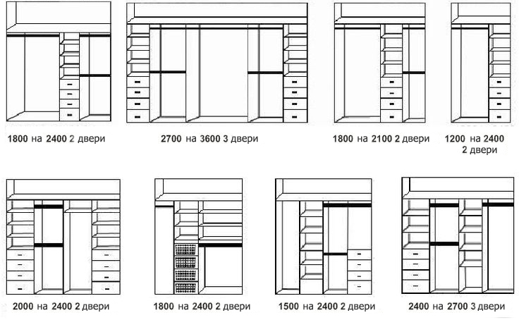 Наполнение шкафа купе схема на 4 двери: Шкафы купе 4 двери наполнение на заказ