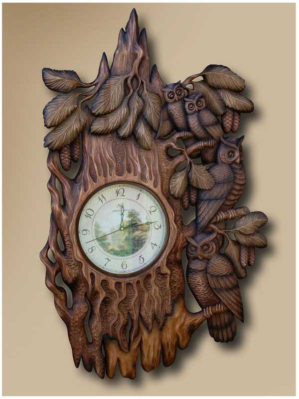 Часы настенные деревянные резные своими руками: Как сделать деревянные настенные часы своими руками