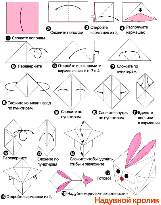 Оригами как делается: Как сделать из бумаги оригами и другие поделки