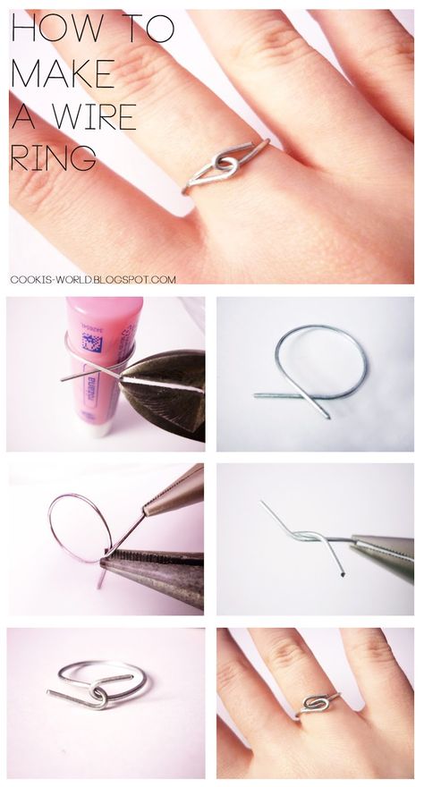 Как сделать кольцо из проволоки своими руками: Как сделать медное колечко своими руками