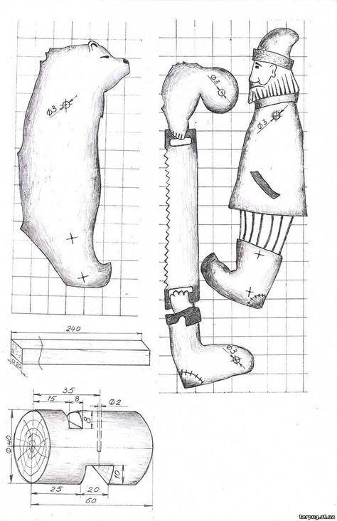 Поделки из дерева чертежи: Чертежи поделки из дерева своими руками