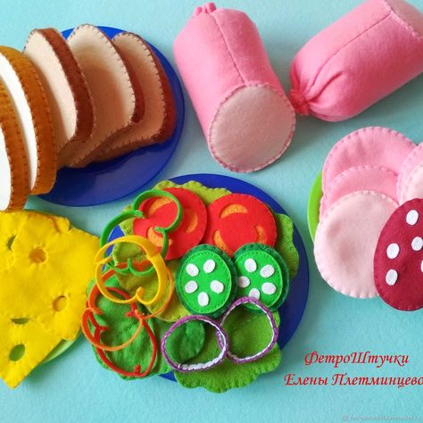 Игрушки продукты своими руками: Продукты питания для детского сада своими руками