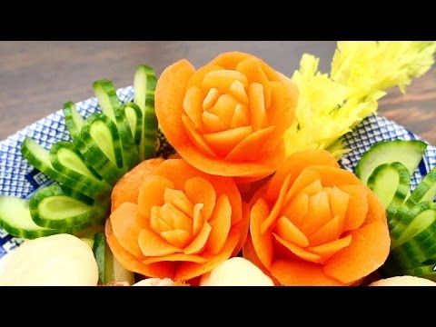 Карвинг из овощей и фруктов пошаговое видео для начинающих: Уроки карвинга из овощей и фруктов для начинающих: бесплатные видео для занятий дома