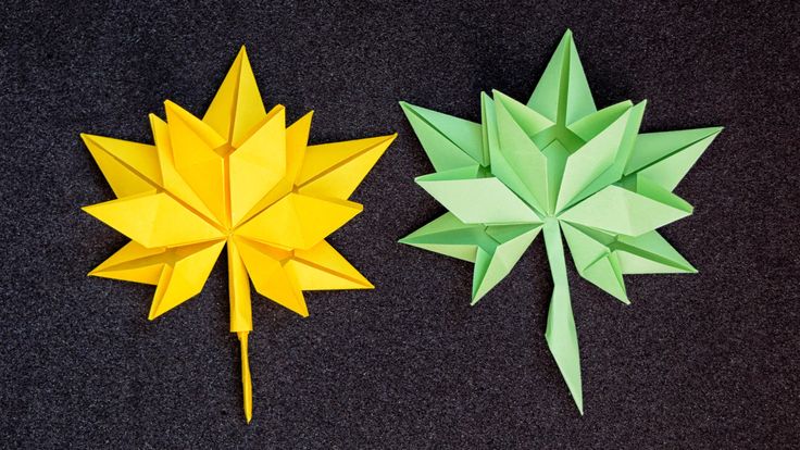Как сделать осенние листочки из бумаги: Шаблоны осенних листьев для вырезания из бумаги.