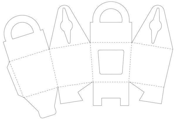 Шаблон коробочки из бумаги распечатать: Развёртка коробки из картона - распечатать, скачать шаблоны