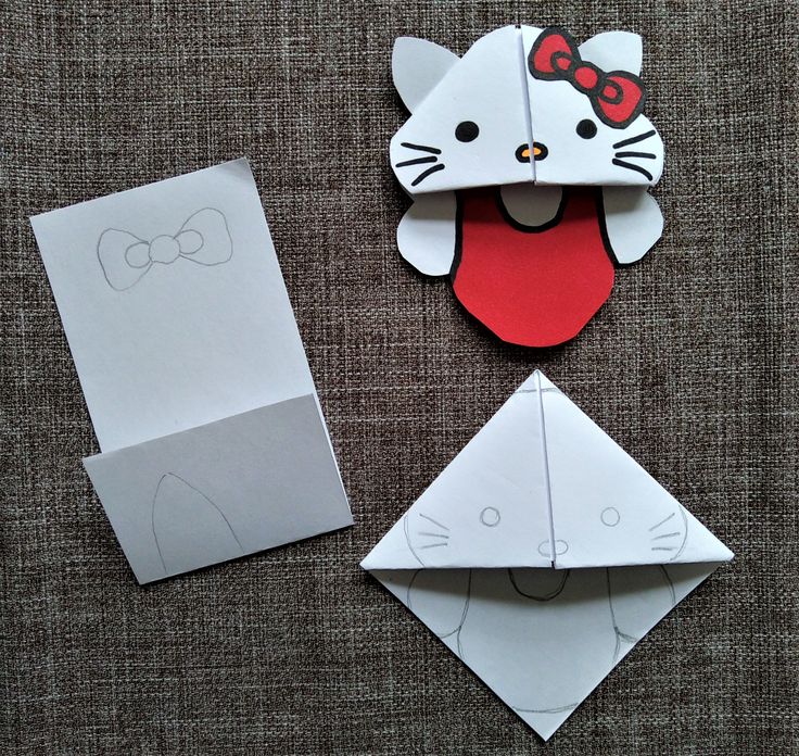 Закладки для книг из бумаги оригами: Закладка для книг оригами: мастер-класс