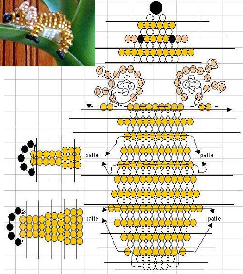 Поделки из бисера объемные животные схемы: Объемные поделки из бисера схемы зверьки. Как сделать животных из бисера