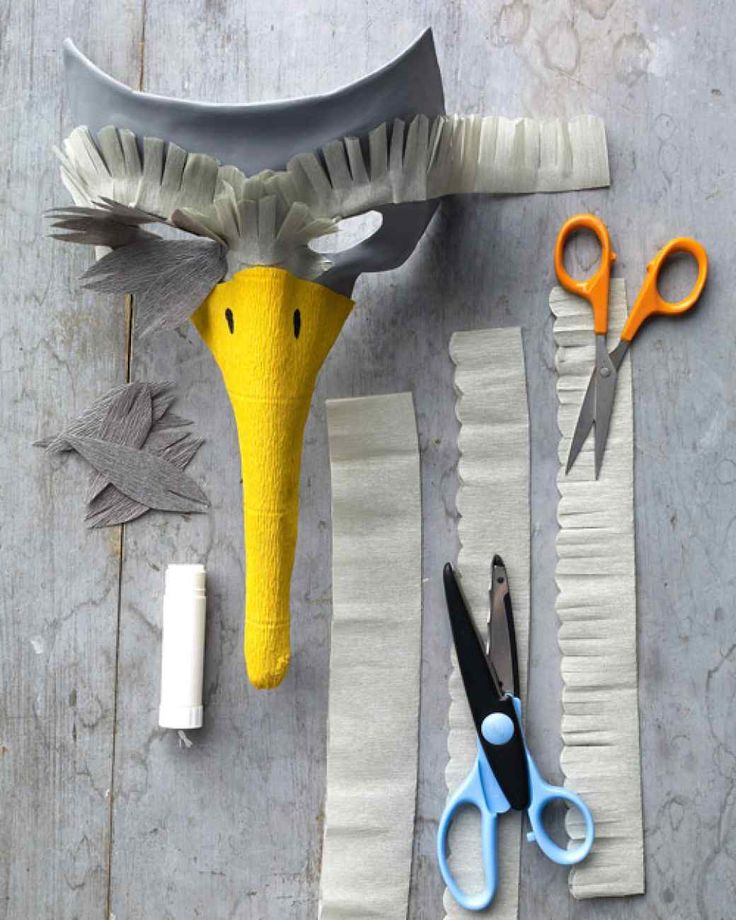 Как сделать из бумаги клюв соловья: Как сделать маску птицы воробья или синицы