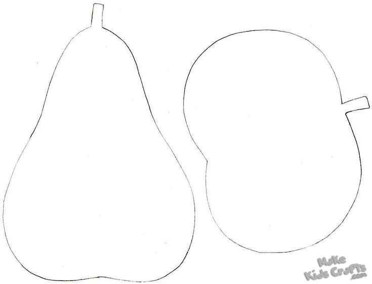 Груша поделка из бумаги: Объемная груша из бумаги пошагово