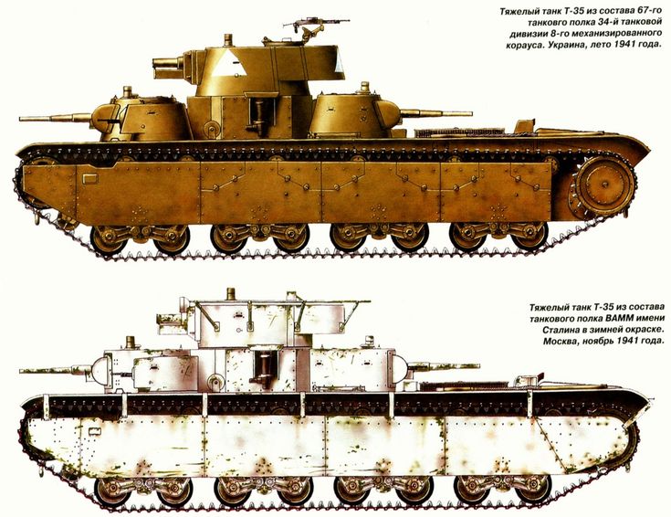 Т 35а танк: Тяжелый танк Т-35А - парк Патриот